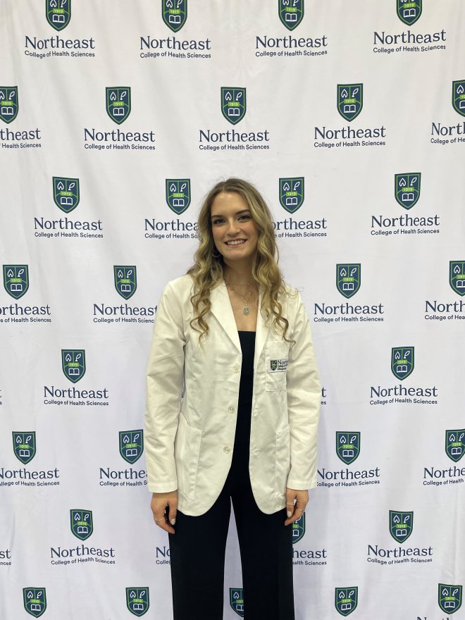 Kayla Ens at Transitions Ceremony